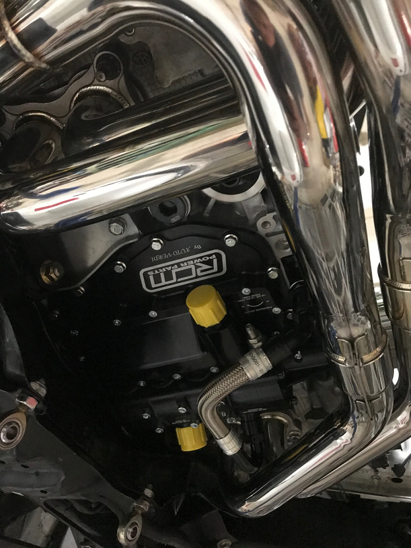 Roger Clark Dry Sump Installed