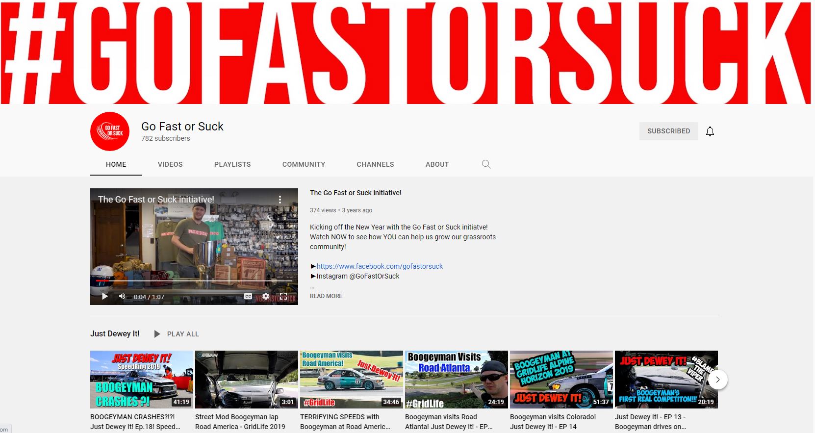 Dewey Youtube