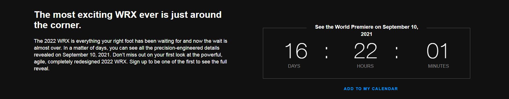 New Reveal Date