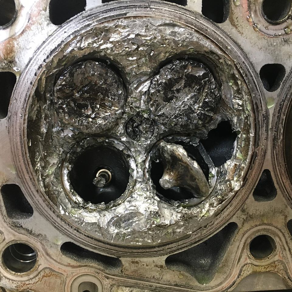 OTC Racing Head Damage