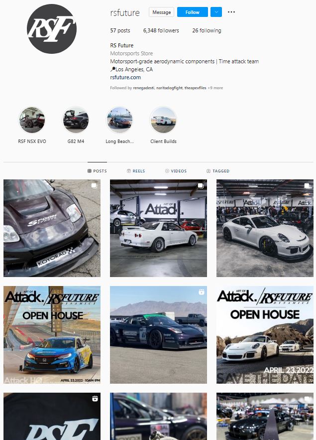 RS Future Instagram