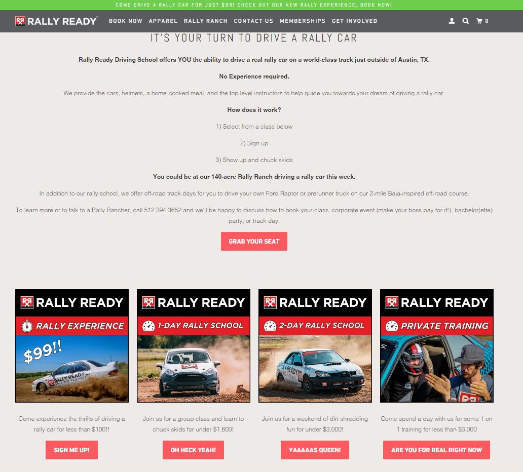 Rally Ready Driving School