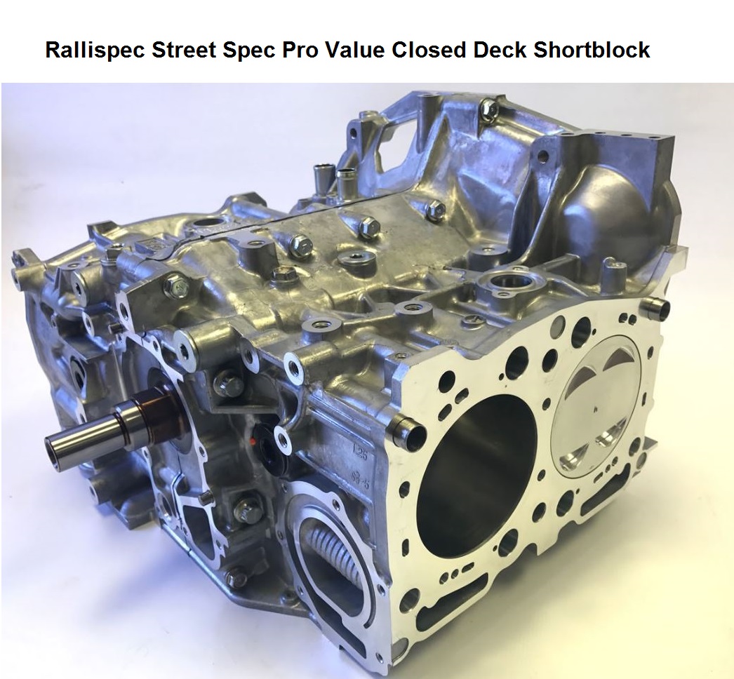 Rallispec Pro Value Closed Deck Shortblock