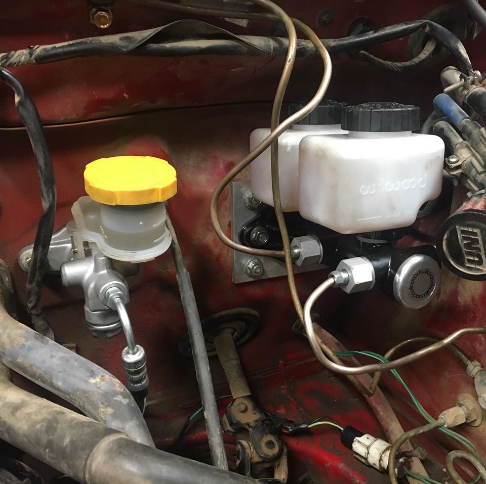 Wilwood Master Cylinder Installed