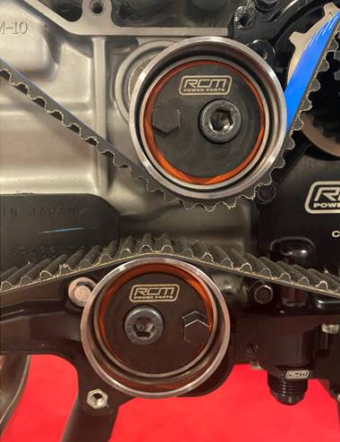 RCM Eccentric Idler Pulleys