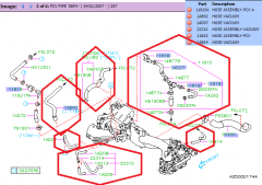 Subaru OEM PCV Hose Kit (08-11 STI)