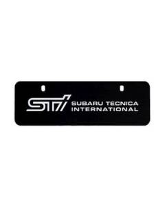 Subaru OEM Euro-Style STI Marque Plate