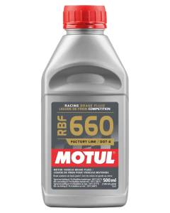 Motul RBF660 Factory Line DOT4 Brake Fluid - 500ml