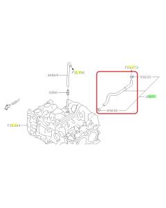 Subaru OEM PCV Hose - 11815AC610