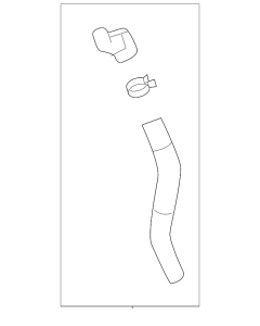 Subaru OEM PCV Hose - 11815AC89B