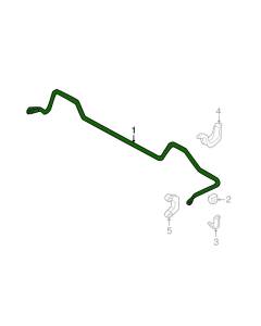 Subaru OEM Sway Bar - Rear 20mm (04-06 STI)