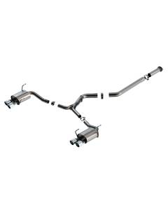 Borla S-Type Catback Exhaust - Polished Tips (22+ WRX)