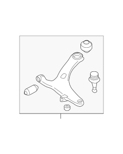 Subaru OEM Lower Control Arm - Front Right (11-13 STI)