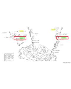 Subaru OEM FA20DIT Injector Clip