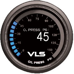 Revel VLS OLED Oil Pressure Gauge