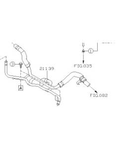 Subaru OEM PCV/Water Inlet Pipe (17-21 STI)