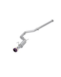 MBRP 3 Inch Catback Exhaust - Single Exit - Street Profile - Burnt Tip (22+ WRX)