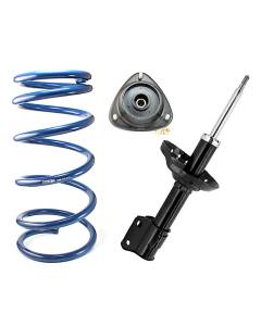 RalliTEK 1" Front Raised Springs & KYB Excel-G Struts (98-08 Forester)