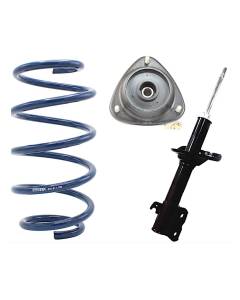 RalliTEK 1/2" Front Standard Height Springs & OEM Struts (18-23 Crosstrek)
