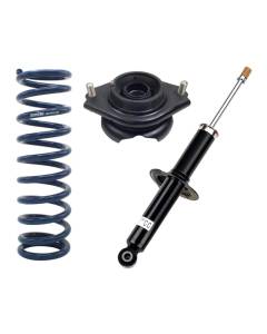 RalliTEK 1" Rear Standard Height Springs & OEM Struts (18-23 Crosstrek)