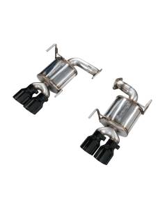 AWE Touring Edition Axleback - Diamond Black Tips (22+ WRX)