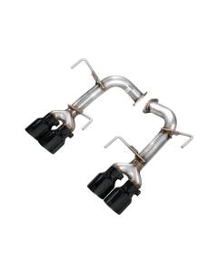 AWE Track Edition Axleback - Diamond Black Tips (22+ WRX)