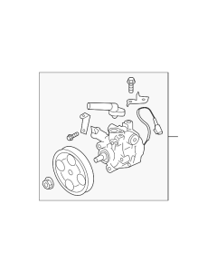 Power Steering Pump 2007 - 2008 Outback