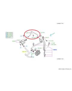 Power Steering Return Hose 2005 - 2009 Outback XT