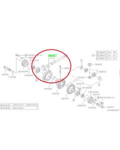 Subaru 4EAT Front Ring and Pinion Gear - 4.11:1 ratio