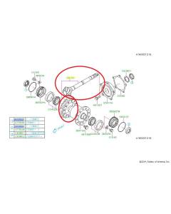 2004 - 2021 STI Front Ring and Pinion gear set