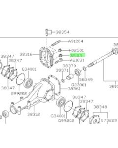 Subaru OEM Rear Differential Drain Plug - R160 & R180