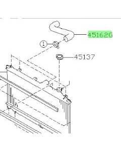 Subaru OEM Upper Radiator Hose - 45161SG000 (2015-2021 WRX)