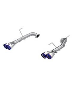 MBRP 2.5 Inch Axle back Exhaust - Quad Exit - Race Profile - Burnt Tips (22+ WRX)