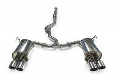 Invidia Q300 Stainless Steel Quad Tip Cat-Back (15-21 WRX/STI)