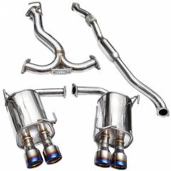 Invidia Q300 Burnt Titanium Quad Tip Cat-Back (15-21 WRX/STI)