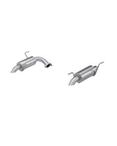 MBRP 2.5 Inch Axle back Exhaust - Dual Exit - Street Profile (20+ Outback Wilderness)