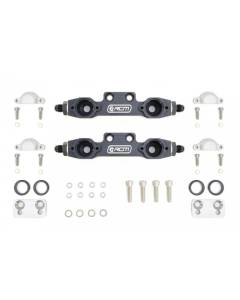 RCM Side Feed Parallel Billet Fuel Rail Pair V5 - V6 (92-00 Impreza/WRX)