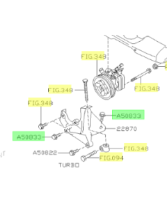 Subaru OEM Flange Bolt
