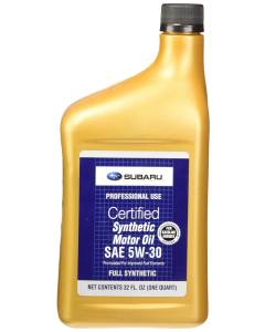 Subaru OEM 5w30 Synthetic Motor Oil