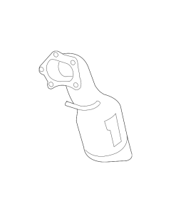 Subaru OEM Downpipe (08-09 WRX, 08-09 LGT)