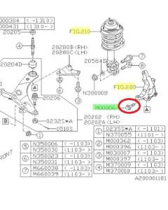 Steering Knuckle Bolt