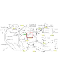 Subaru OEM Vacuum Hose - 99071AD460