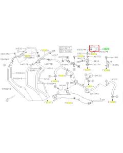 Subaru OEM Vacuum Hose - 99071AD490