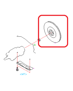 Subaru OEM Flywheel (05-06 OBXT)