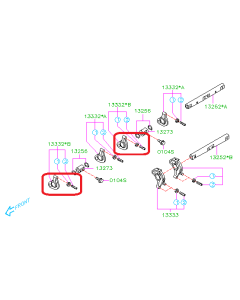 Subaru OEM Engine Rocker Arm - Intake - 13332AA011