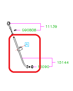 Subaru OEM Dip Stick Tube (15-20 BRZ)