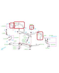 Subaru OEM PCV Hose Kit (07-08 FXT)