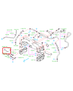 Subaru OEM Vacuum Hose - 99081AA290 (09-14 WRX, 10-13 FXT)