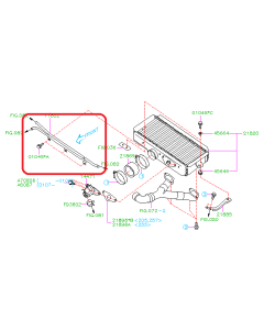 Subaru OEM PCV Hardpipe (04-07 STI, 04-05 WRX)