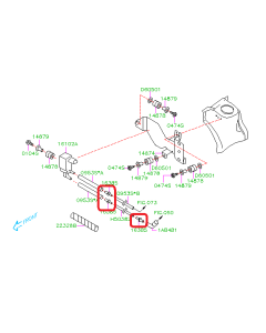 Subaru OEM Hose Connector - 16385AA030